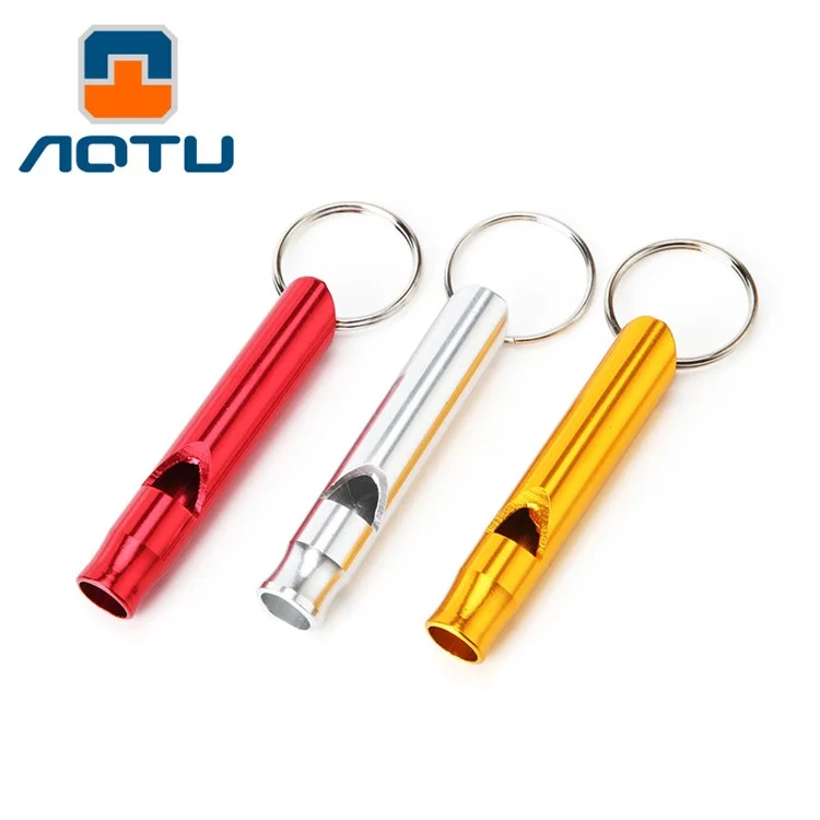 AOTU AT7609 Durable Pet Dog Training Whistle Outdoor Survival Training