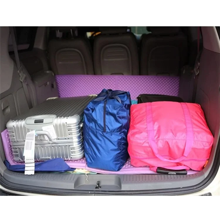 AUTO AT6912 Jacquard Travel Packing Cubes Storage Bag Luggage Bag Organizer - Black
