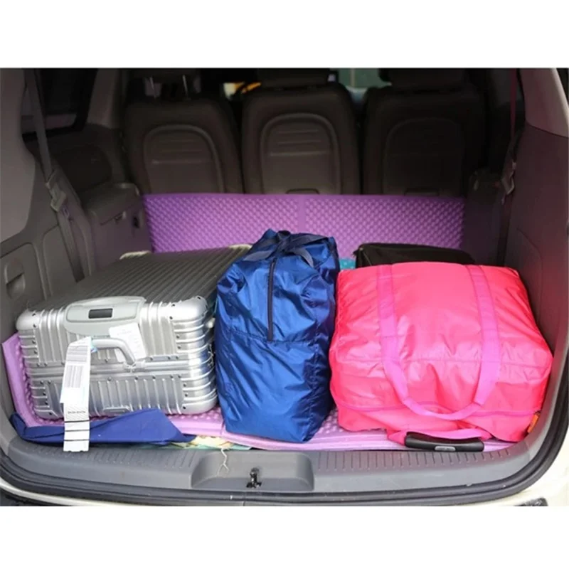 AUTO AT6912 Outdoors Travel Jacquard Storage Bag Luggage Organizer - Rose