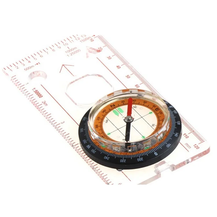 AOTU Multi-function Compass with Scale Ruler for Adventure and Outdoor Sports