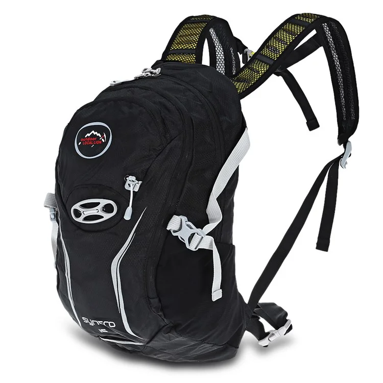 LOCAL LION 15L Cycling Backpack Multi-functional Breathable Lightweight Outdoor Backpack - Black