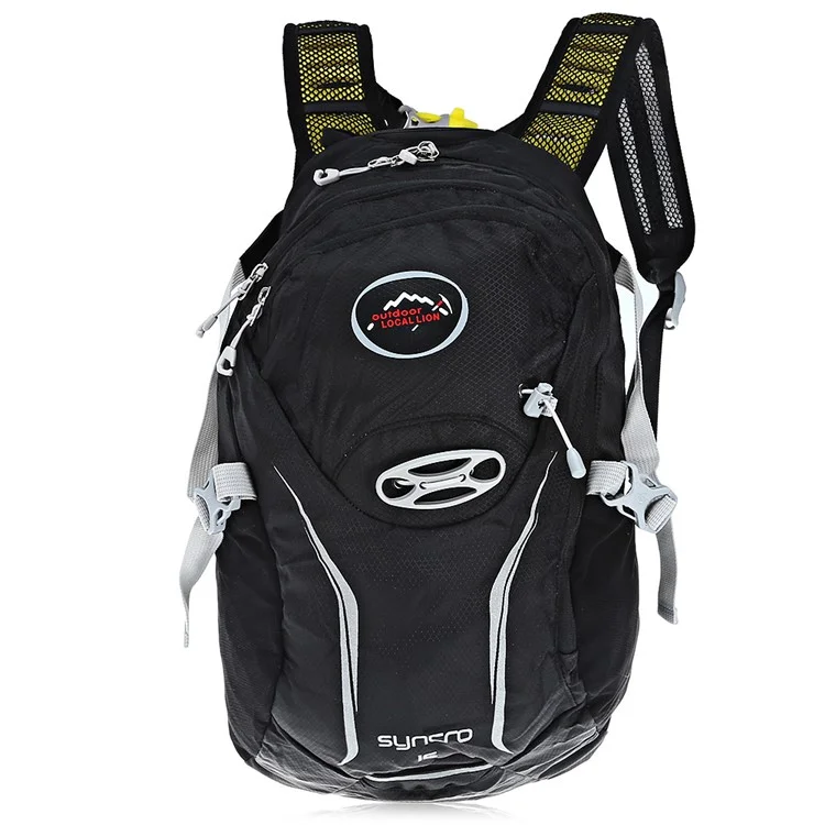 LOCAL LION 15L Cycling Backpack Multi-functional Breathable Lightweight Outdoor Backpack - Black
