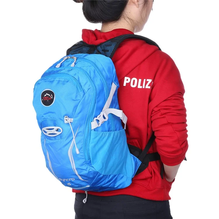 LOCAL LION 15L Lightweight Nylon Shoulder Bag for Riding Hiking Climbing - Blue