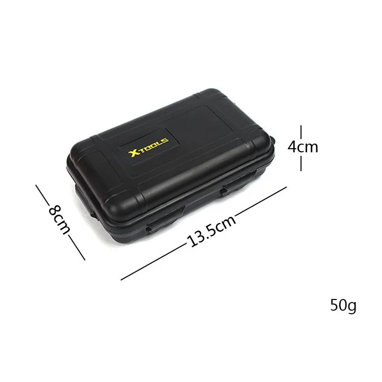 AOTU Outdoor Adventure Kit Plastik wasserdichter luftdichter Überlebensfall Container EDC Aufbewahrungsbox - Zufällige Farbe