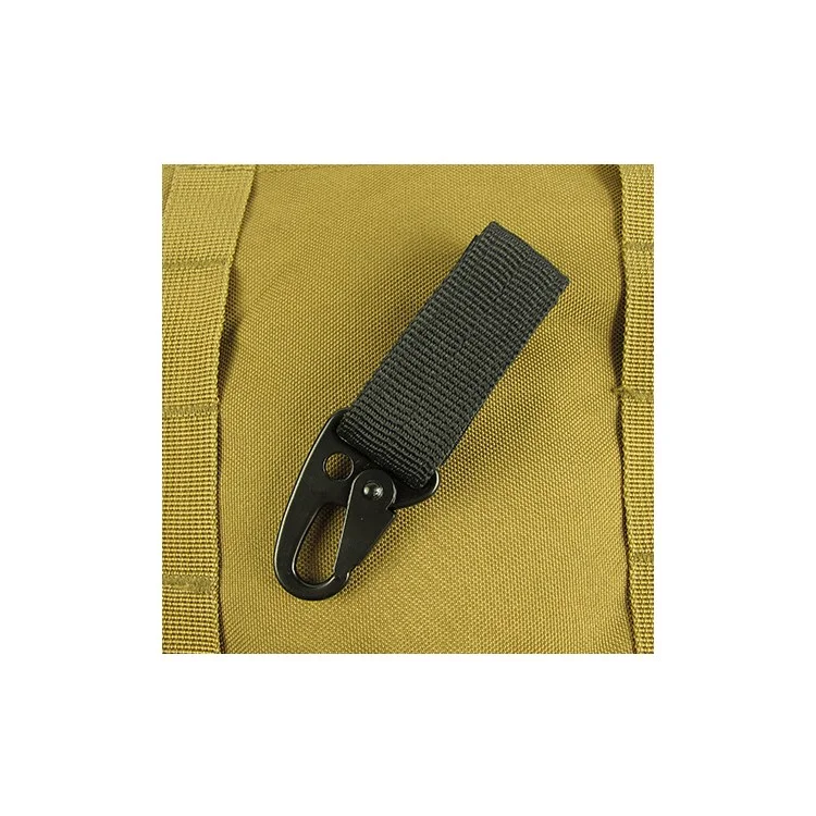 AOTU Fibbia nastro tattico Portachiavi Moschettone Cintura in nylon Gear Keeper - Colore casuale