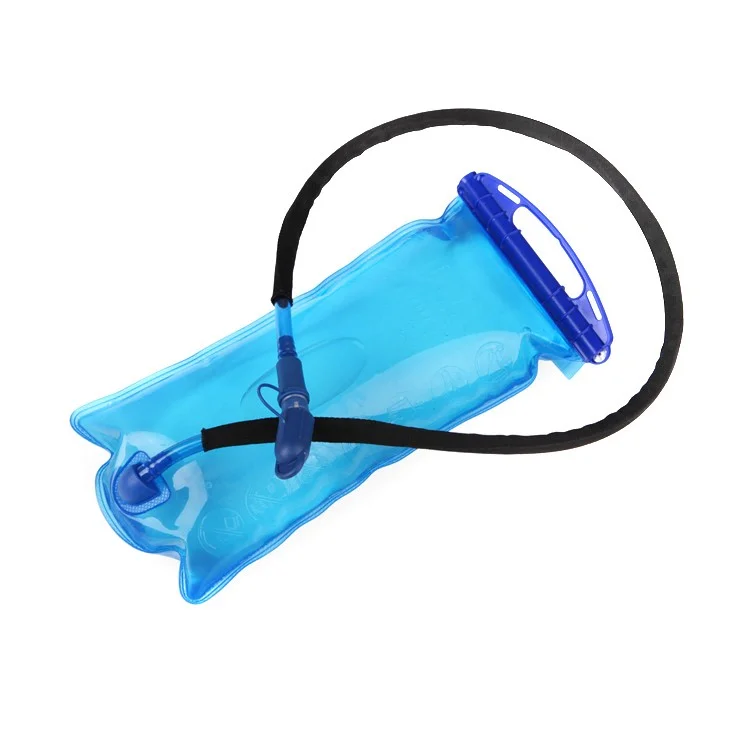AOTU AT6601 2L Wide Mouth Hydration Drinking Water Bladder Bag Pouch for Sports Hiking Camping - Blue