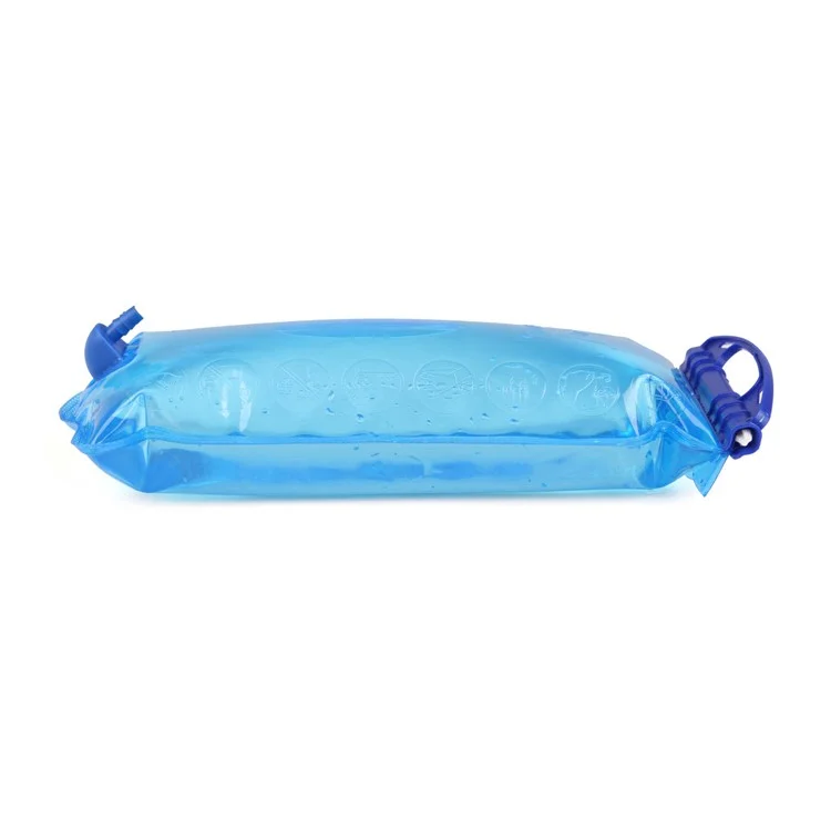 AOTU AT6601 2L Wide Mouth Hydration Drinking Water Bladder Bag Pouch for Sports Hiking Camping - Blue