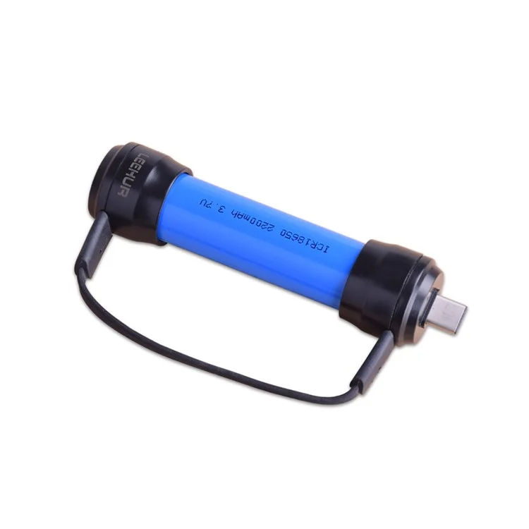 Portable Emergency Cell Phone Charger Smart Charger Use 18650 Battery with Type-C USB Port for Samsung Smartphone