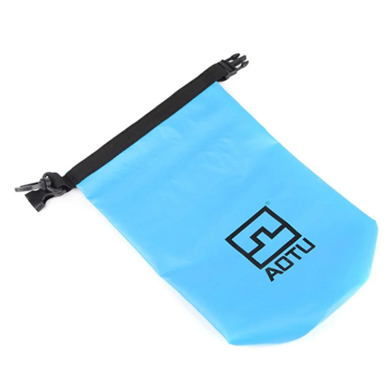 AOTU AT6623 1.5L Digital Camera Waterproof Bag Pouch for Outdoor Swimming Drifting - Blue