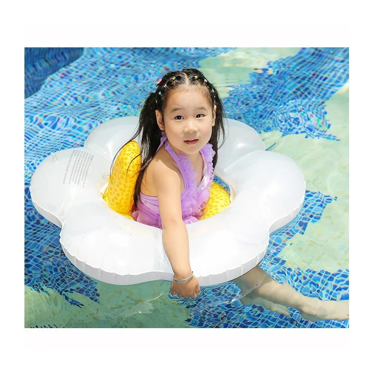 Flower - Flower and Crab Pattern Inflatable Swimming Float Pool Swimming Toy for Children