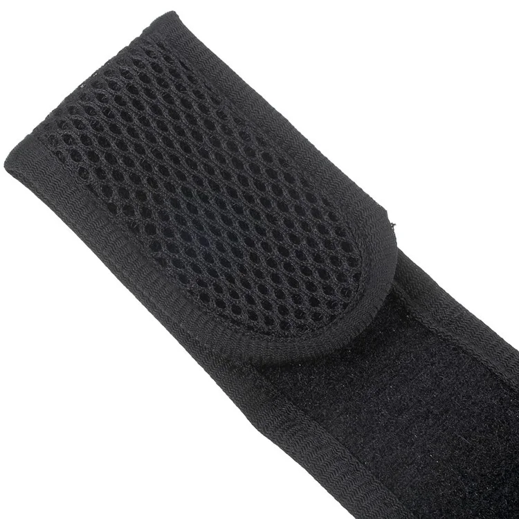 5.5-inch Neoprene Double Pockets Sport Armband Pouch Bag for iPhone 6s Plus/Samsung S7, Size: 17.5 x 11cm - Black