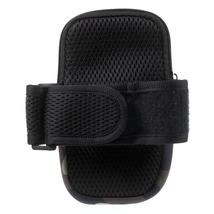5.5-inch Neoprene Double Pockets Sport Armband Pouch Case for iPhone 6s Plus/Samsung S7, Size: 17.5 x 11cm - Camouflage