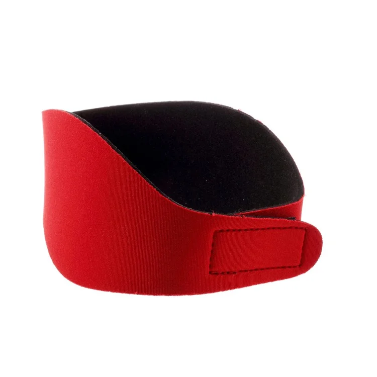 Neoprene Swimming Headband Ear Band Water Protection Secure Earplug - Size: S (49.0cm) / Red
