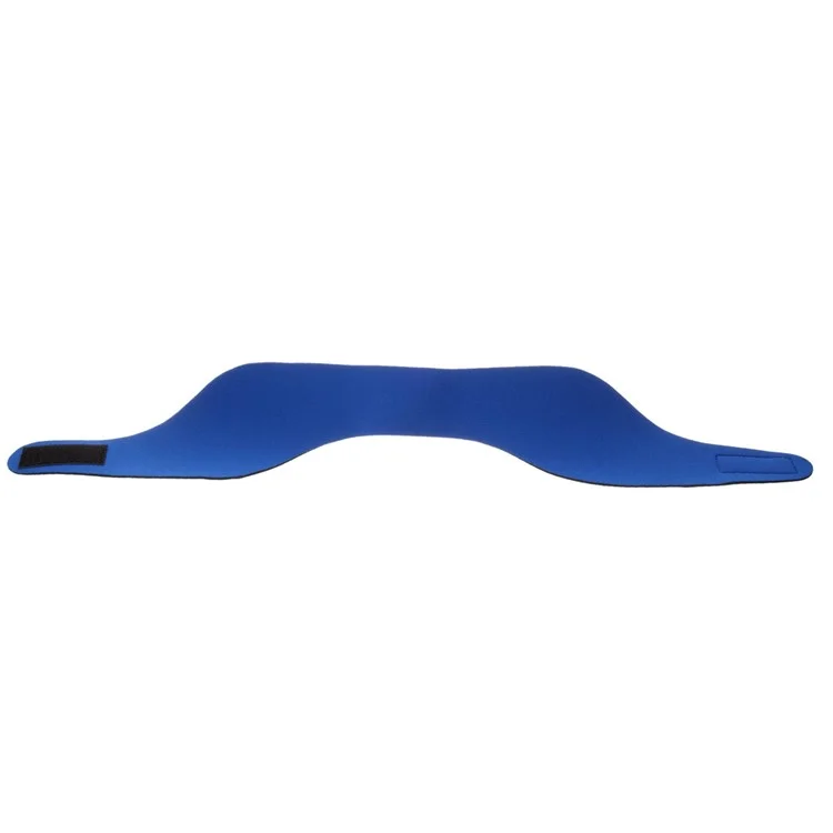 Neoprene Swimming Headband Ear Band Water Protection Secure Earplug - Size: S (49.0cm) / Blue