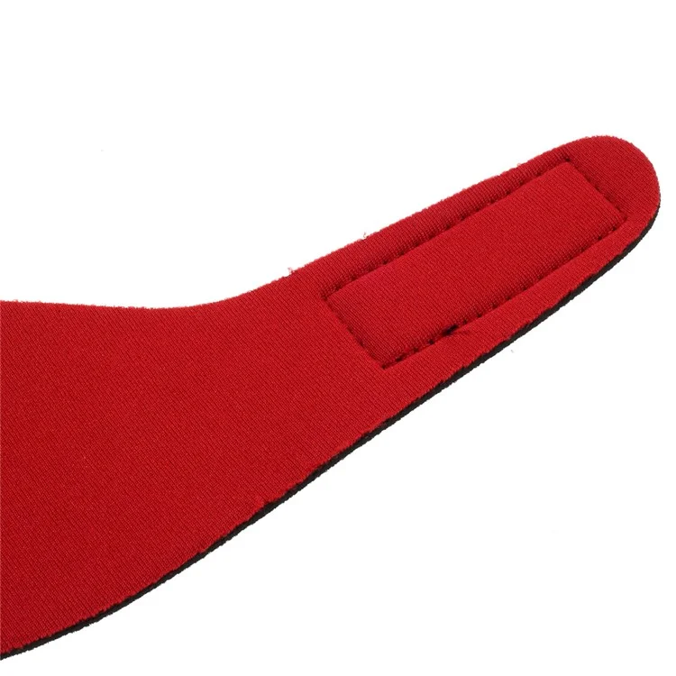 Neoprene Swimming Headband Ear Band Water Protection Secure Earplug - Size: L (58.0cm) / Red