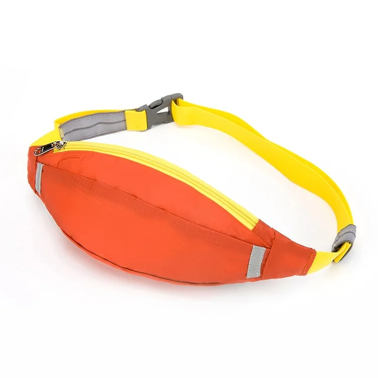 HUWAIJIANFENG Outdoor Sports Waist Pouch Sleeve with Earphone Hole - Orange