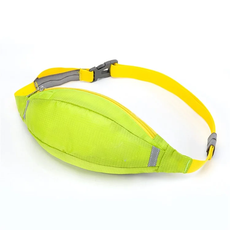 HUWAIJIANFENG Outdoor Sports Waist Pouch Bag with Earphone Hole - Green
