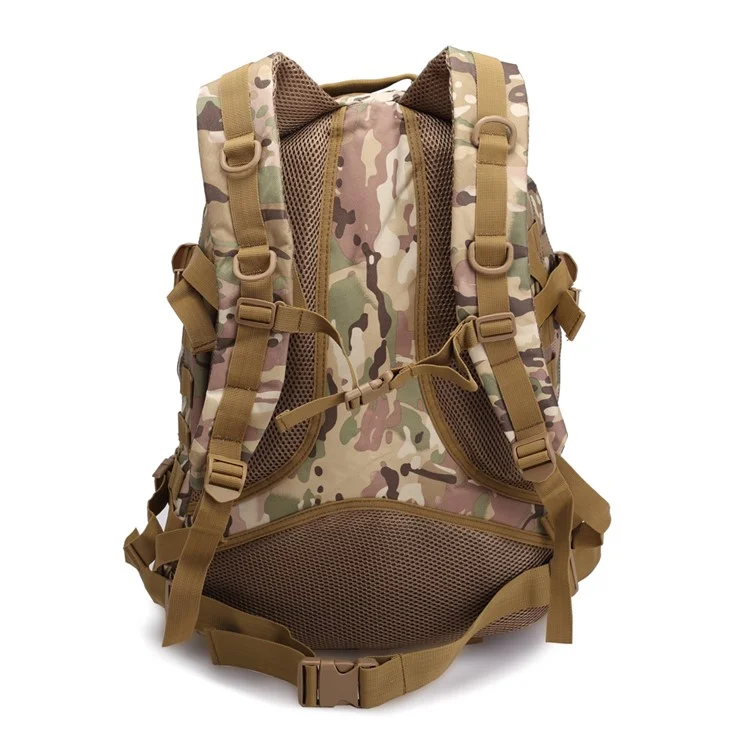 BL003 Camping Hiking Rucksack MOLLE Military Tactical Daypack - CP Camo