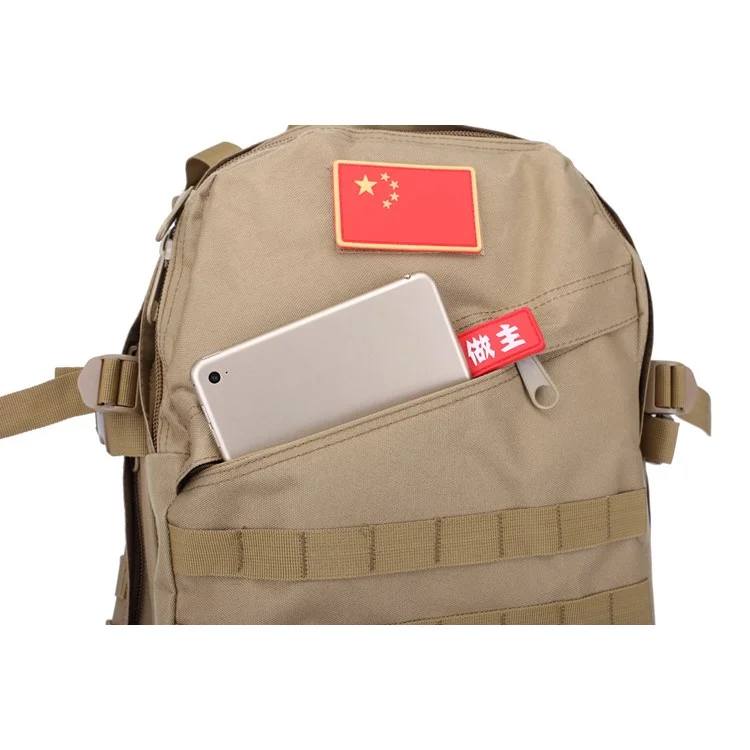 BL003 MOLLE Military Tactical Trekking Backpack Outdoor Travel Rucksack - Khaki