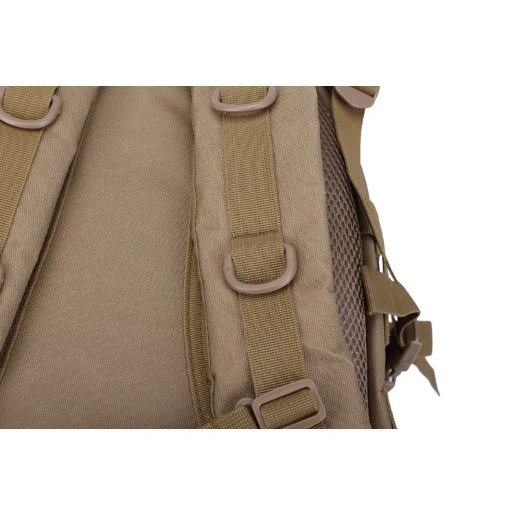 BL003 MOLLE Military Tactical Trekking Backpack Outdoor Travel Rucksack - Khaki