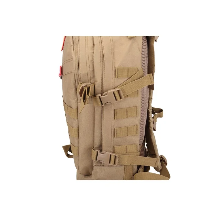 BL003 MOLLE Military Tactical Trekking Backpack Outdoor Travel Rucksack - Khaki