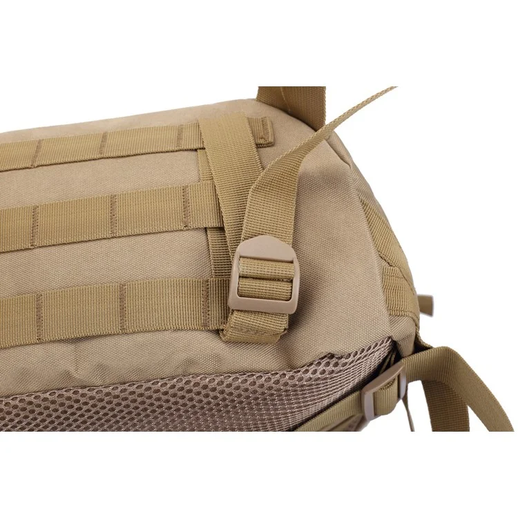 BL003 MOLLE Military Tactical Trekking Backpack Outdoor Travel Rucksack - Khaki