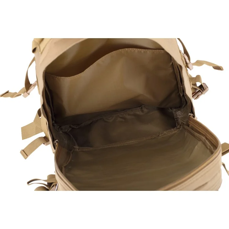 BL003 MOLLE Military Tactical Trekking Backpack Outdoor Travel Rucksack - Khaki