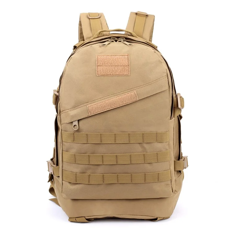 BL003 MOLLE Military Tactical Trekking Backpack Outdoor Travel Rucksack - Khaki