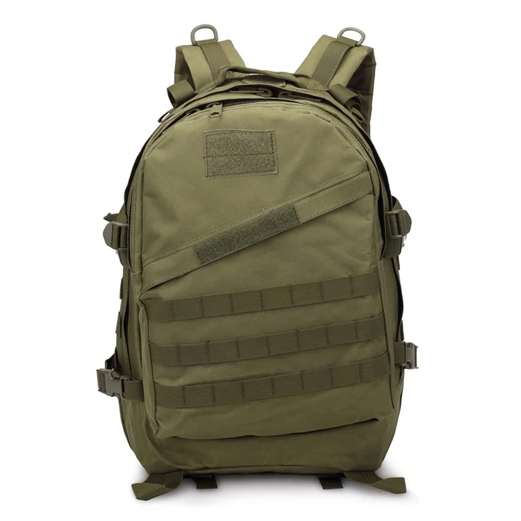 BL003 MOLLE Military Tactical Daypack Outdoor Travel Bag 40L - Army Green