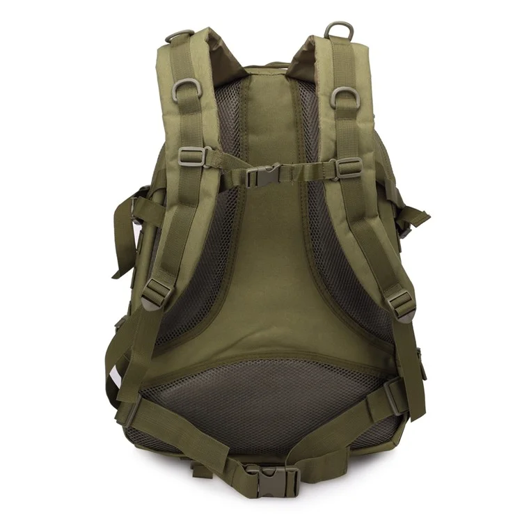 BL003 MOLLE Military Tactical Daypack Outdoor Travel Bag 40L - Army Green