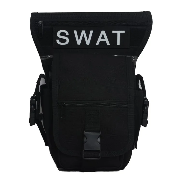 BL010 Multifunctional Outdoor Tactical Leg Bag Waist Pack - Black