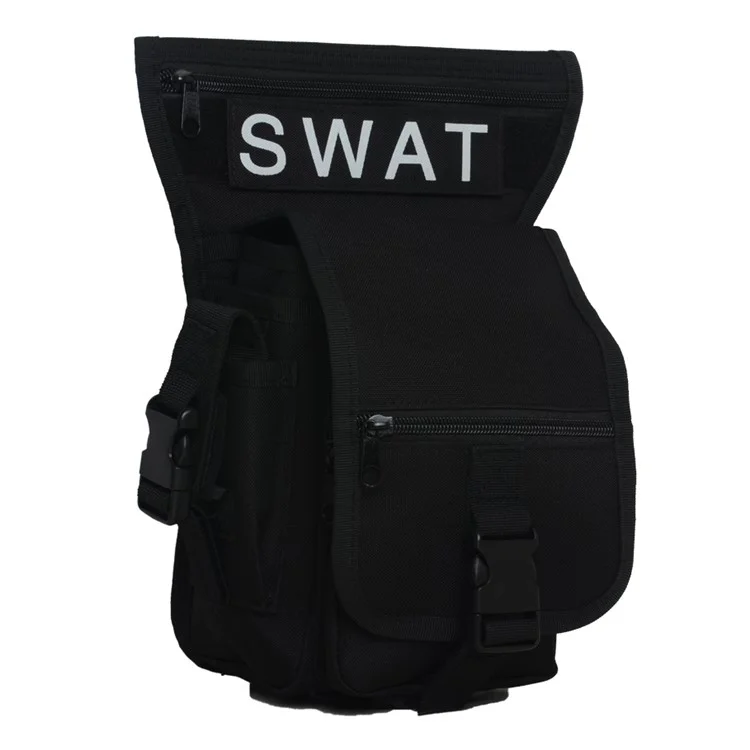 BL010 Multifunctional Outdoor Tactical Leg Bag Waist Pack - Black