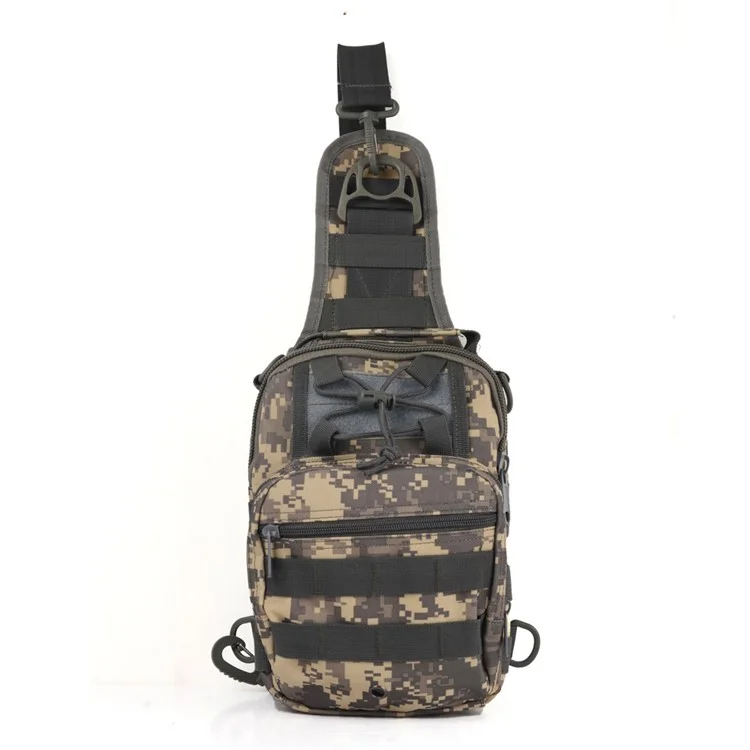 Outdoor Tactical Water Resistant Single Shoulder Chest Bag - ACU Camouflage