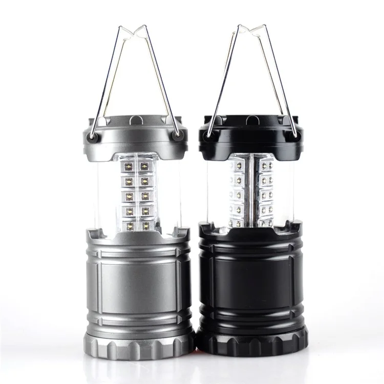 1Pcs 30-LED Outdoor Retractable Exploration Camping Lantern Flashlight