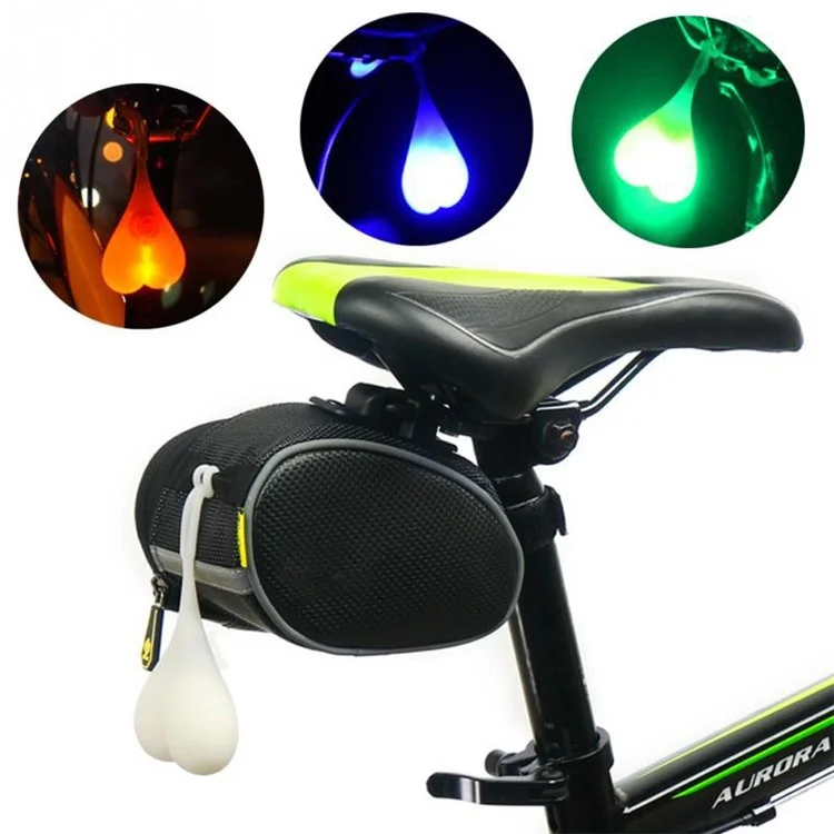 Heart Shaped Cycling Night Warning Tail Light - Red Light