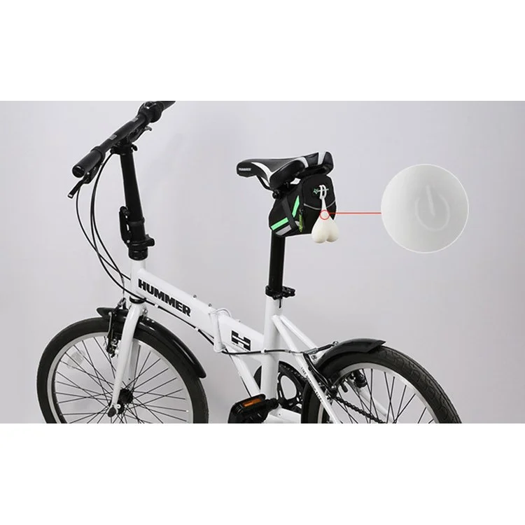 Heart Shaped Cycling Night Warning Tail Light - Red Light