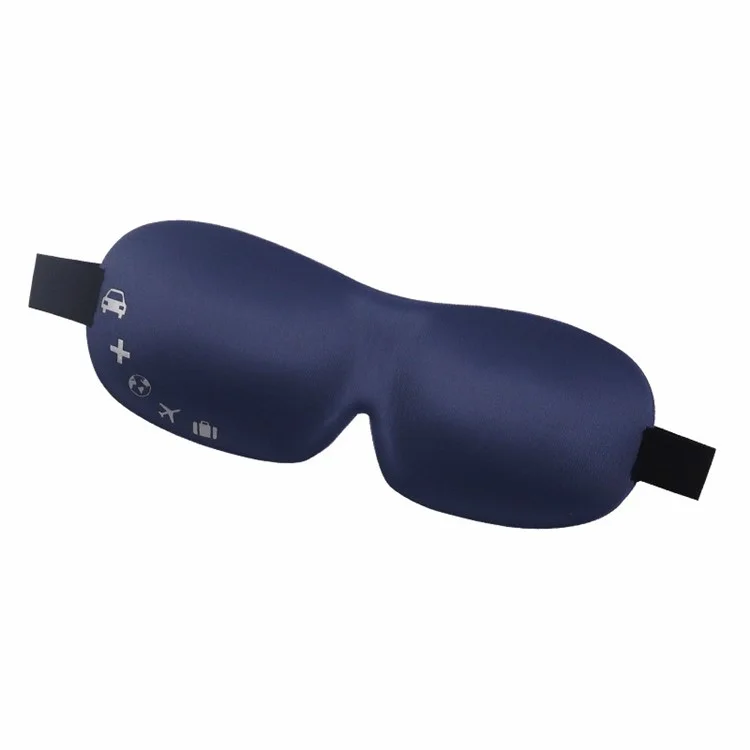 PICTET.FINO RH37 3D Eyeshade Travel Sleep Rest Eye Mask Blindfold - Sky Blue