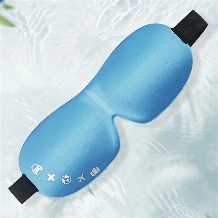 Pictet. Fino Rh37 3D Traveling Sleep Sleep Mask Brend - Cielo Blu