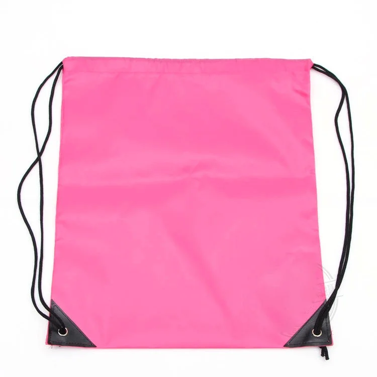5Pcs/Set Drawstring Bag Nylon Folding Backpack Home Travel Sport Storage Bag