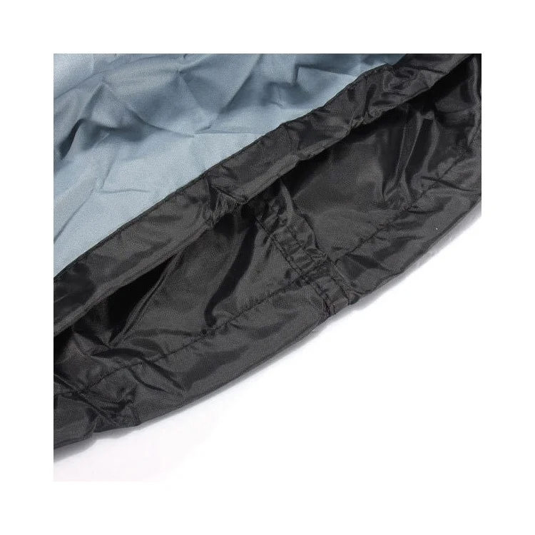 Black Ultraviolet-proof Waterproof BBQ Cover Heavy-Duty Barbeque Cover Grill Cover, Size: 150 x 100 x 125CM
