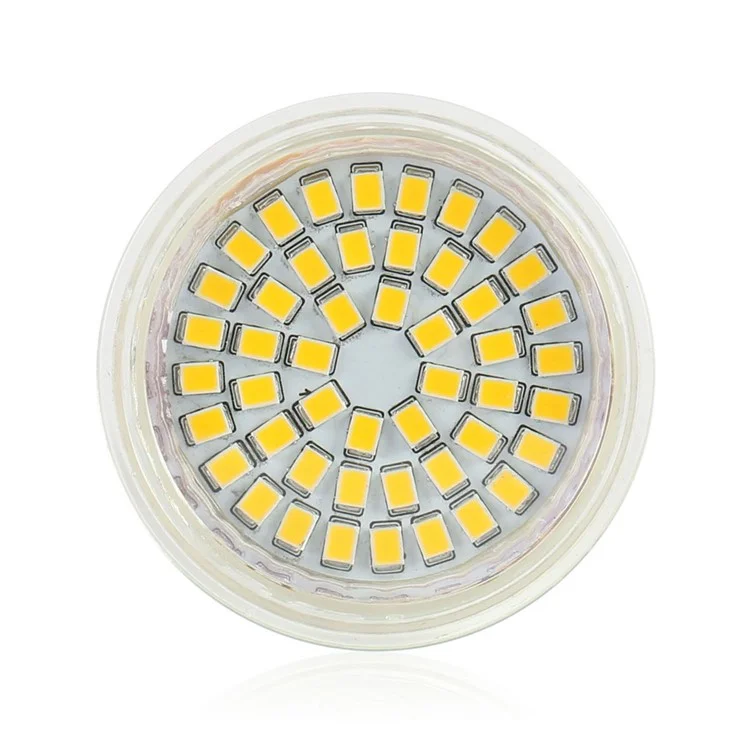 LEXING GU10 48-SMD-2835 3W 170-210LM LED Spot Light with Head Shell - Warm White(2700K-3200K)