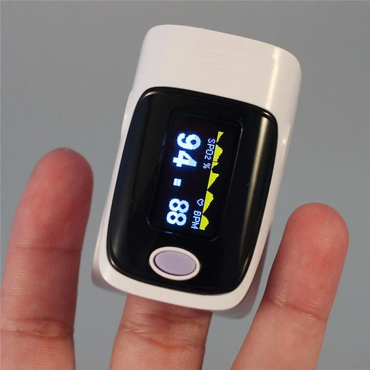 OLED Digital Display Fingertip Pulse Oximeter