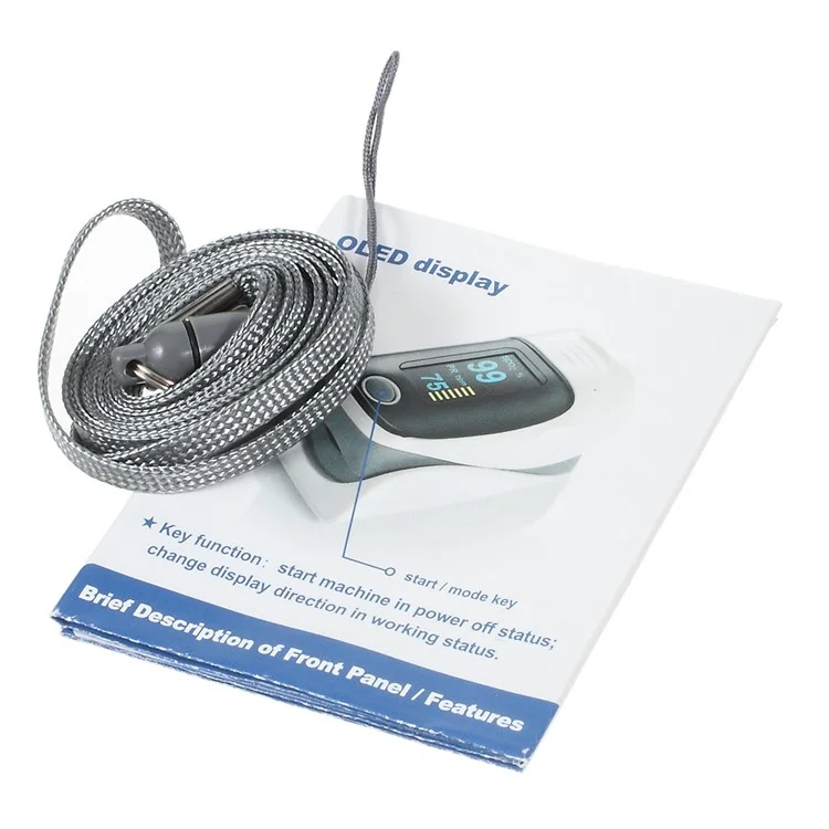 OLED Digital Display Fingertip Pulse Oximeter