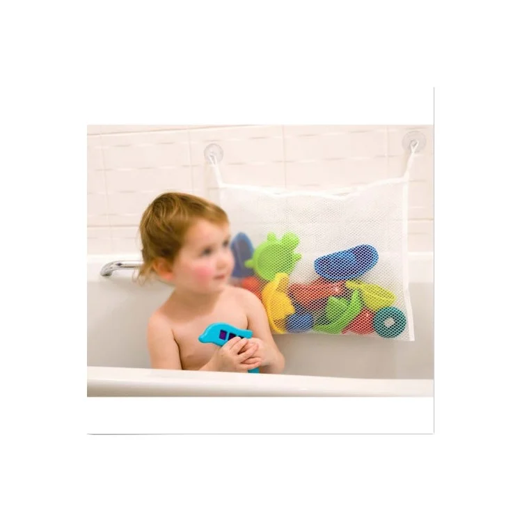 Kids Baby Bathroom Mesh Bag Bath Toy Storage Bag Organiser, Size: 37 x 37cm