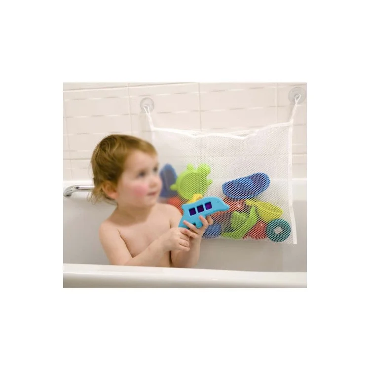 Kids Baby Bathroom Mesh Bag Bath Toy Storage Bag Organiser, Size: 35 x 45cm