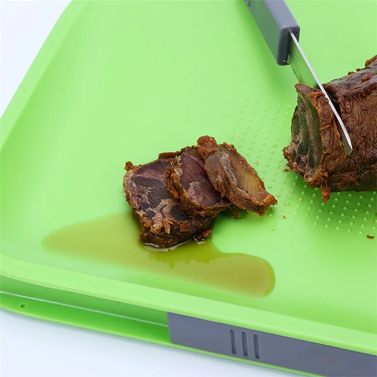 Multi-functional Chopping Block Cutting Board Mats Set with One Knife and Three Forks