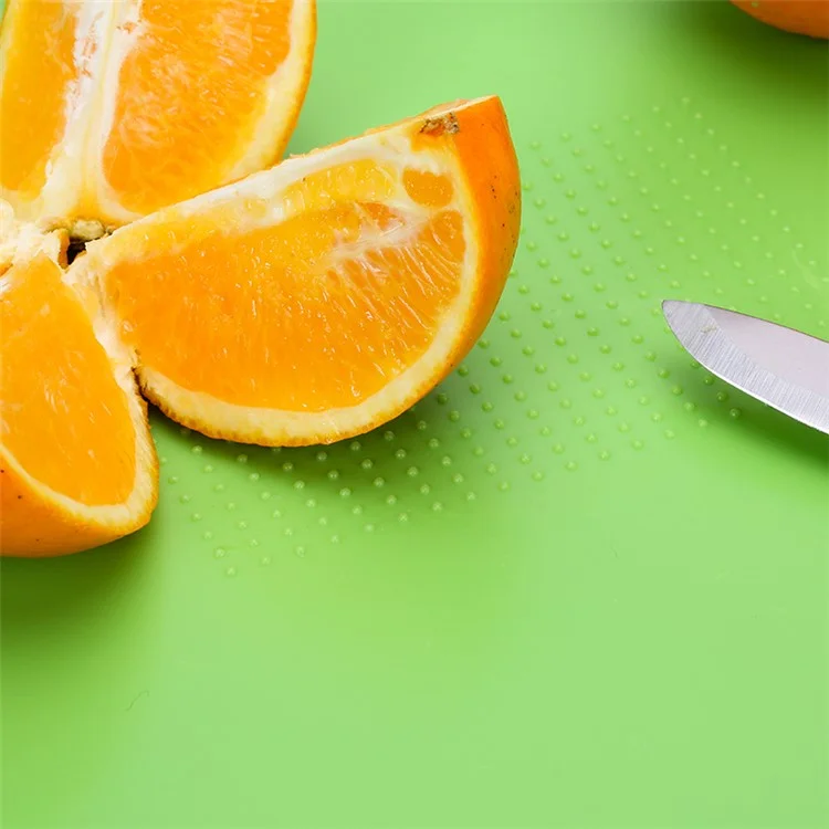 Multi-functional Chopping Block Cutting Board Mats Set with One Knife and Three Forks