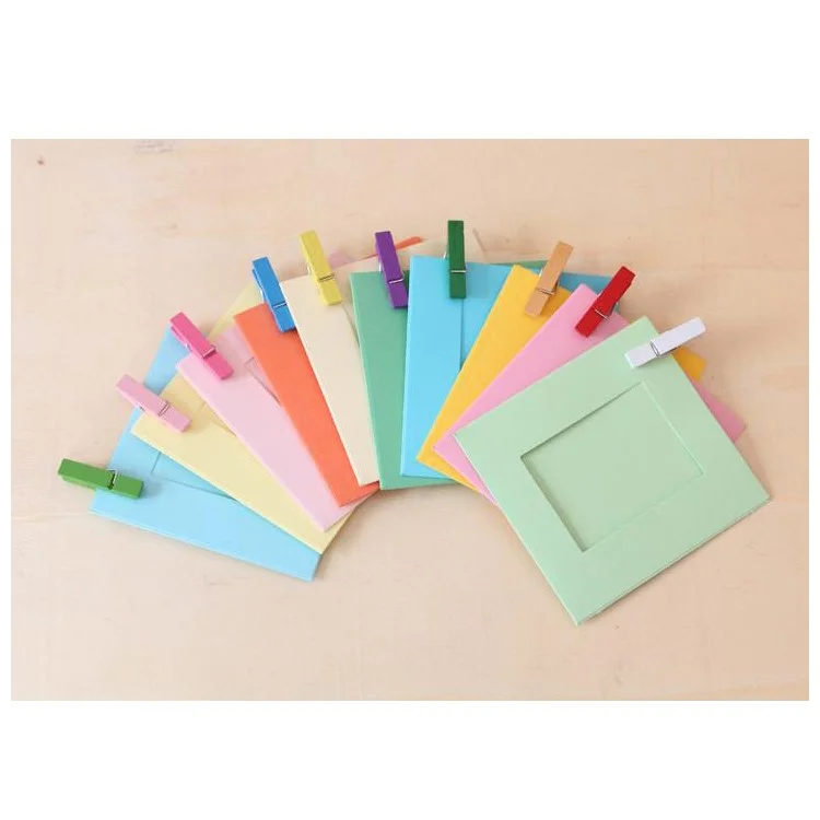 10Pcs Different Colorful Film Decor Frames Borders for Fuji Instax Mini 25 8 90 50s 7s Films