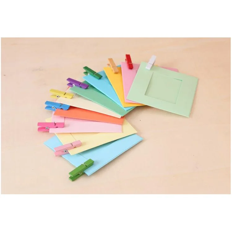 10Pcs Different Colorful Film Decor Frames Borders for Fuji Instax Mini 25 8 90 50s 7s Films