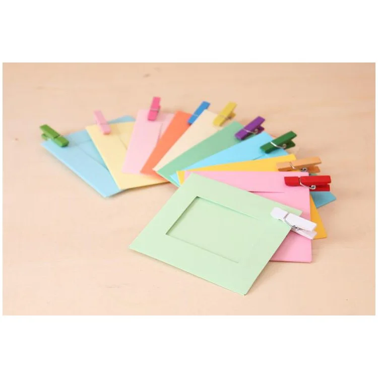 10Pcs Different Colorful Film Decor Frames Borders for Fuji Instax Mini 25 8 90 50s 7s Films